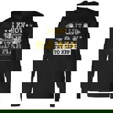 I Know I Lift Like An Old Man Try To Keep Up Weightlifting Long Sleeve T-Shirt