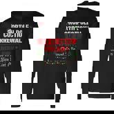 North Pole Correctional Perjury Claimed To Be The Nice List Long Sleeve T-Shirt