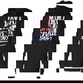 Retro Mommy Momma Of The Number 1 Rookie Baseball Long Sleeve T-Shirt