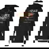 Sain Personalized Name  Name Print S With Name Saint Long Sleeve T-Shirt