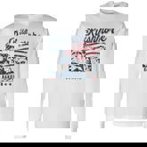 Mount Rushmore South Dakota Souvenir Usa Flag Mt Rushmore Long Sleeve T-Shirt