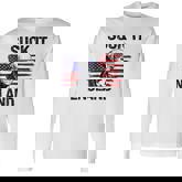 Suck It England George Washington Usa Flag 4Th Of July Long Sleeve T-Shirt