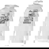 Tasmanian Wolf Tiger Thylacine Australian Extinction Long Sleeve T-Shirt