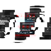 Chicago Flag City Skyline Chicago Fan Ugly Christmas Sweater Coffee Mug