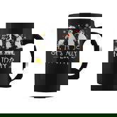 Oh It's A Jolly Holiday Christmas Penguin Xmas Penguin Lover Coffee Mug