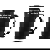 I Support A Man's Right To Shut The Fuck Up Iconic Slogan Coffee Mug