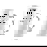Just Fuck Off Morse Code Coffee Mug