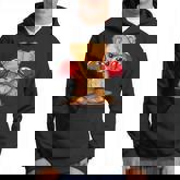 Pretty Teddy Bear Costume For Boxing Lovers Hoodie