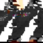 Equality Hurts No One Rainbow Gay Pride Lgbt Human Rights Women Hoodie