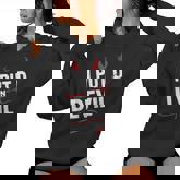 I Put D In Devil Halloween Matching Couple Women Women Hoodie