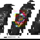Aw Ship It's A Family Trip 2025 Family Cruise Squad Tie Dye Sweatshirt