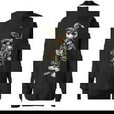 Camo Hip Hop Teddy Bear Camouflage Sweatshirt