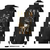 Salem 1692 They Missed One Witch Trial Black Cat Moon Witchy Sweatshirt