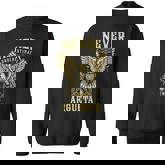Never Underestimate The Power Of Argueta Personalized Last Name Sweatshirt