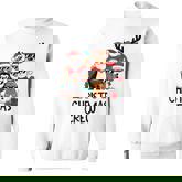 Christmas Crew Xmas Family Group Matching Christmas Pajama Sweatshirt