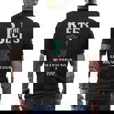 The Beets Killer Tofu Tour 1995 Trendy Men's T-shirt Back Print