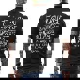 Family Reunion 2024 Family Matching Reunion Party Men's T-shirt Back Print