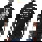 Saying Adult Humor At Least Life Wants To Fuck Me Men's T-shirt Back Print