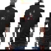 Heartbeat Boxer Dog Men's T-shirt Back Print