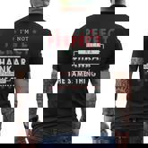 I'm Not Perfect But I'm A Shankar And That's Almost The Same Thing Personalized Last Name Men's T-shirt Back Print