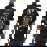 Its A Haury Thing You Wouldnt Understand Name Vintage Men's T-shirt Back Print