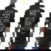 It's A Singer Thing You Wouldn't Understand Men's T-shirt Back Print
