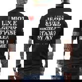 I Love My Hot Beautiful Girlfriend So Please Stay Away Men's T-shirt Back Print