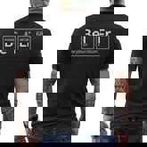 Periodic Table Of Beer Beer Men's T-shirt Back Print