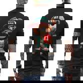 Teddy Bear Mexican Flag Mexico Men's T-shirt Back Print