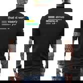 That Wasn't Very Data-Driven Of You Data Analyst Geek Men's T-shirt Back Print