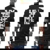 They Not Like Us Educator Men's T-shirt Back Print