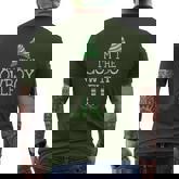 I'm The Cowboy Elf Matching Ugly Christmas Sweater Men's T-shirt Back Print