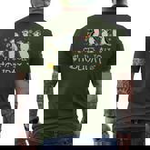 Oh It's A Jolly Holiday Christmas Penguin Xmas Penguin Lover Men's T-shirt Back Print