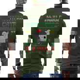 All I Want For Christmas Is A Koala Ugly Sweater Men's T-shirt Back Print