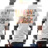 Family Thanksgiving 2024 Crew Turkey Group Matching Men's T-shirt Back Print