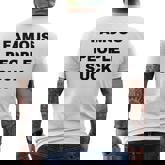 Famous People Suck Men's T-shirt Back Print