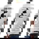 November 5 2024 Political Big Cat Small Elephant Men's T-shirt Back Print