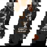 50Th Birthday 1974 Original Awesome Teddy Bear Women Sweatshirt