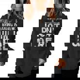 Breaking News I Don't Care Sarcastic Women Sweatshirt