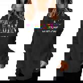 Equality Hurts No One Rainbow Gay Pride Lgbt Human Rights Women Sweatshirt