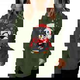 Penguin Christmas Candy Cane Winter Toddler Girl Boy Women Women Sweatshirt