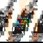 Mama Master Builder Building Bricks Blocks  Women Tank Top