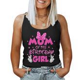 Mom Of The Birthday Girl Mouse Family Matching Mommy Mama Women Tank Top