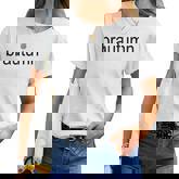 Brautumn Brat Autumn Fall Season Aesthetic Y2k Saying Women T-shirt