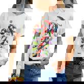 Candy Cane Crew Christmas Light Family Xmas Santa Boys Girls Women T-shirt