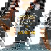 Never Mess With A Metal Detectorist Detector Sarcastic Women's Oversized Comfort T-Shirt