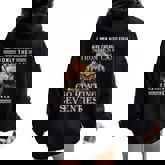 Only The Best Can Still Go Hunting In Their Seventies Women Oversized Hoodie Back Print