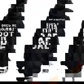 Breaking News I Don't Care Sarcastic Women Oversized Hoodie Back Print