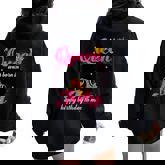 A Queen Was Born In July Birthday Afro Girl Black Woman Women Oversized Hoodie Back Print
