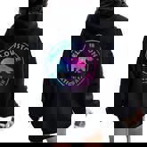 Yellowstone National Park Colorful Tie Dye Bear Boys Girls Women Oversized Hoodie Back Print